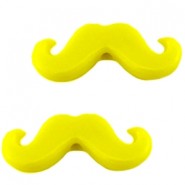 Moustache kraal - Geel